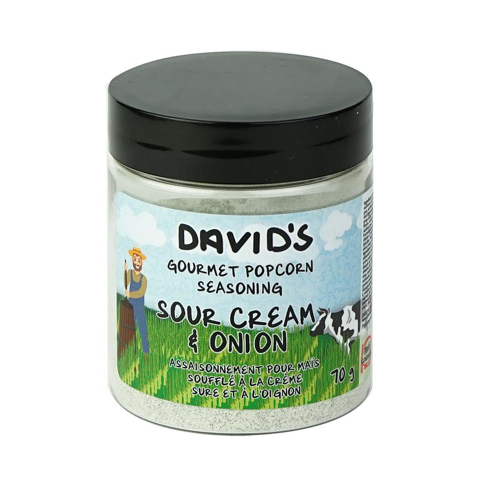 Sour Cream & Onion Popcorn Seasoning - 70 g Davids