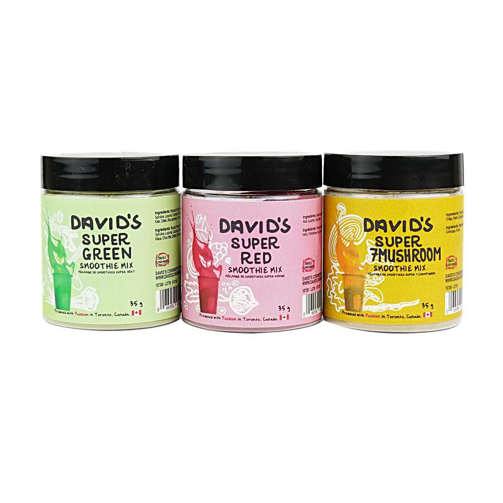 Super Smoothie Mix Assorted - 3 pc Davids