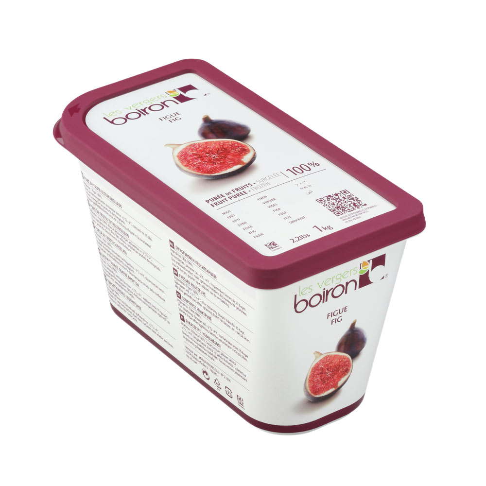 Purée de figue 100% pure surgelée 1 kg Boiron