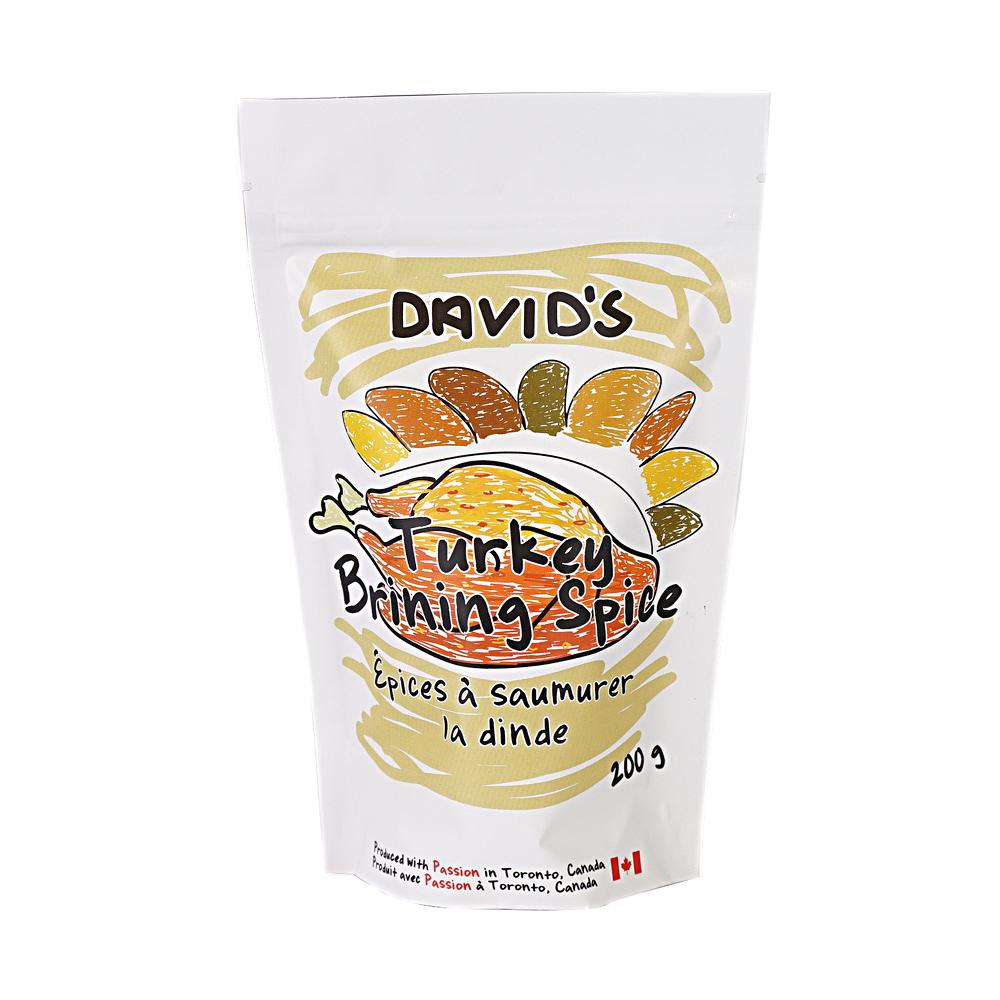 Épice pour saumurage de dinde 200 g Davids