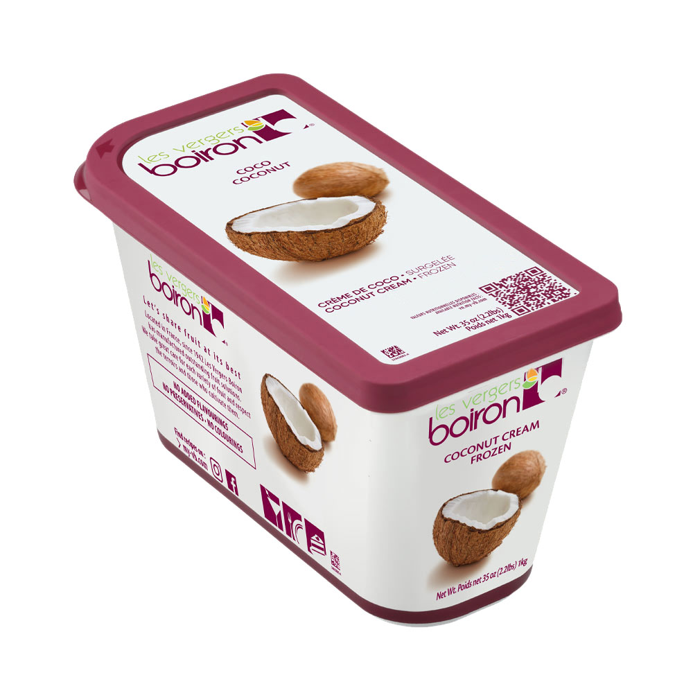 Purée de Noix de Coco Surgelée 6 x 1 kg Boiron