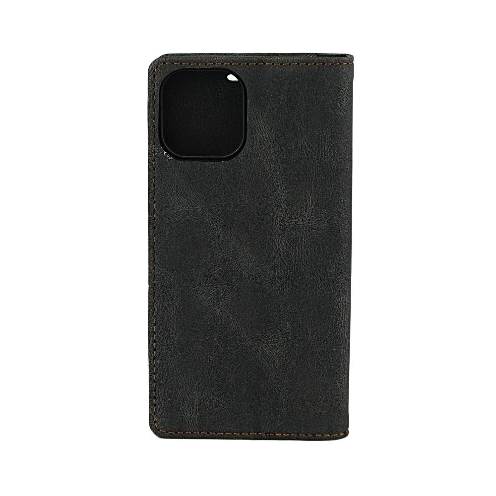 Cuir haut de gamme pour iPhone 12 Case Black 1 pc Cananu