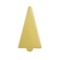 Triangle Mini Cake Base Board Gold 115x64mm 5000 pc Artigee