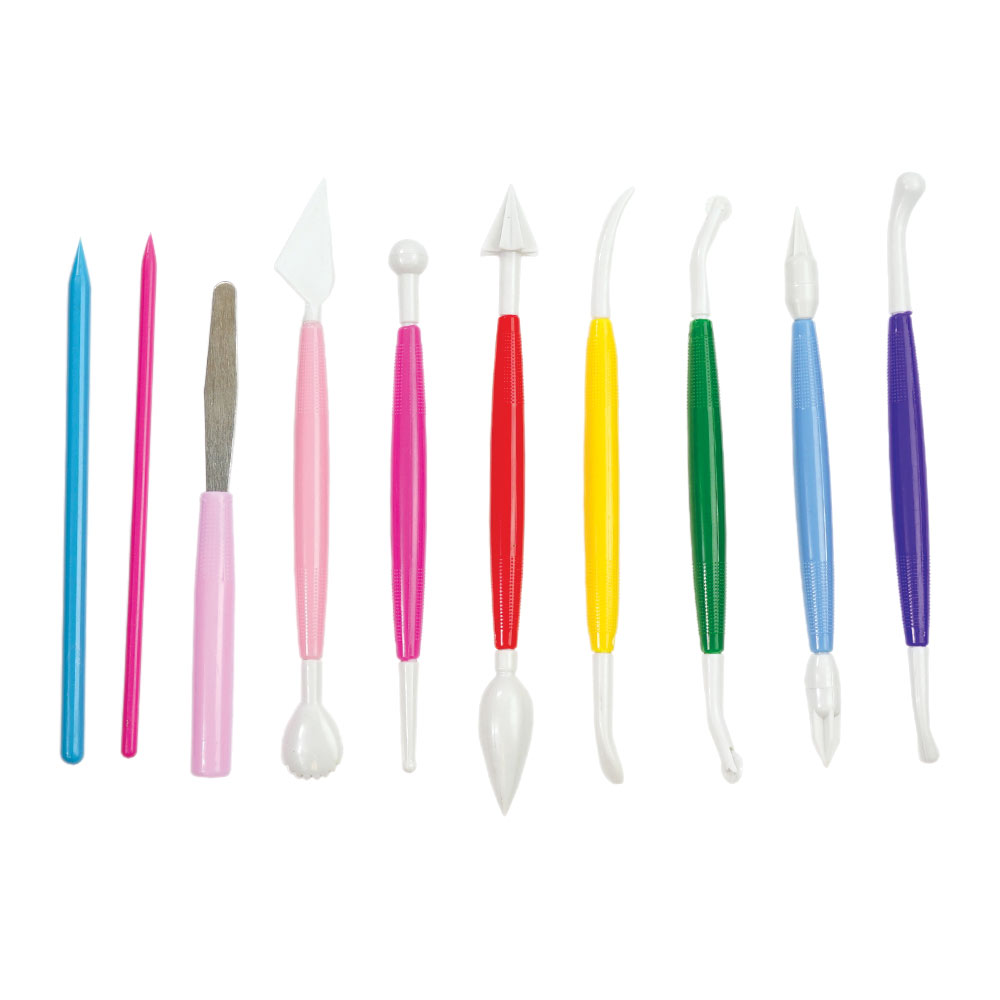 Outils de modélisation de fondant 10pc Set 10 pc Artigee