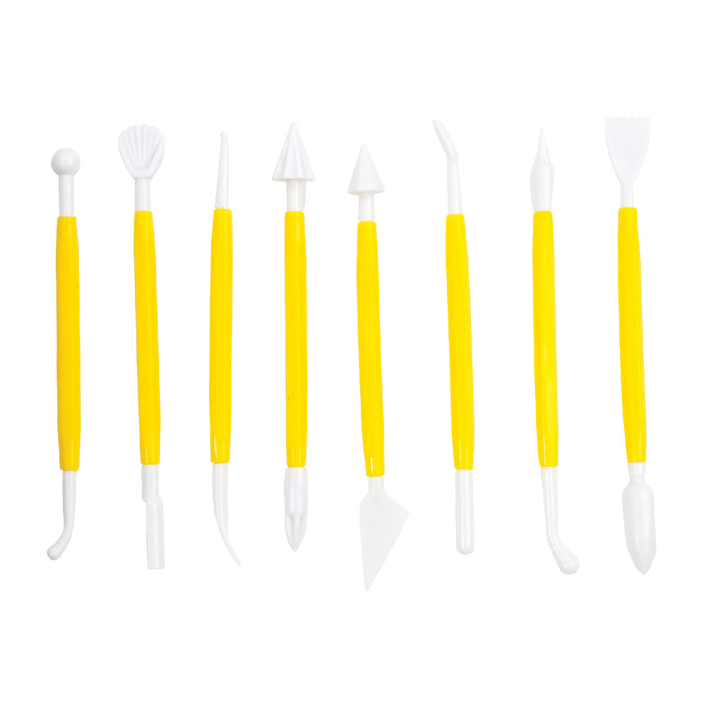 Outils de modélisation de fondant 8pc Set 8 pc Artigee