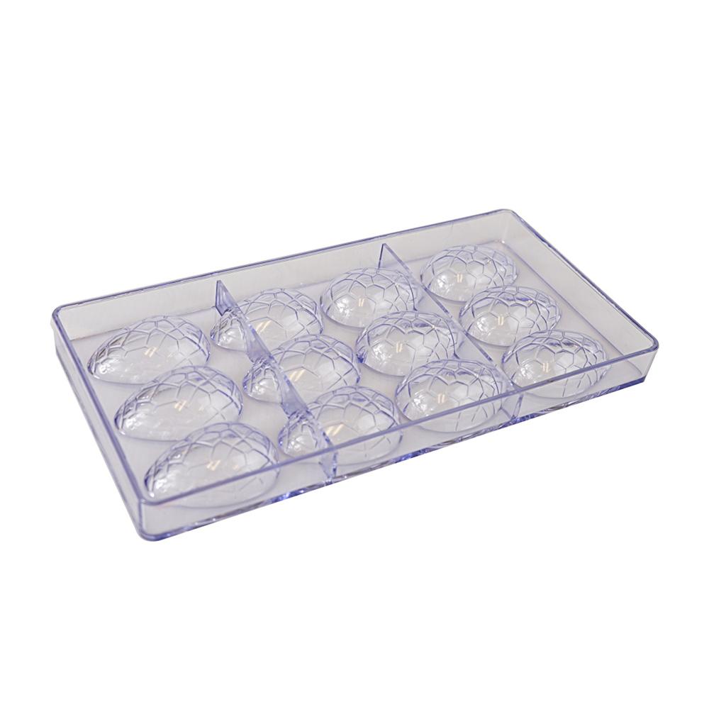 Chocolate Mold Half Egg 12 Cavity 1 ct Artigee