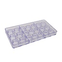 Chocolate Mold Square 21 Cavity 1 ct Artigee