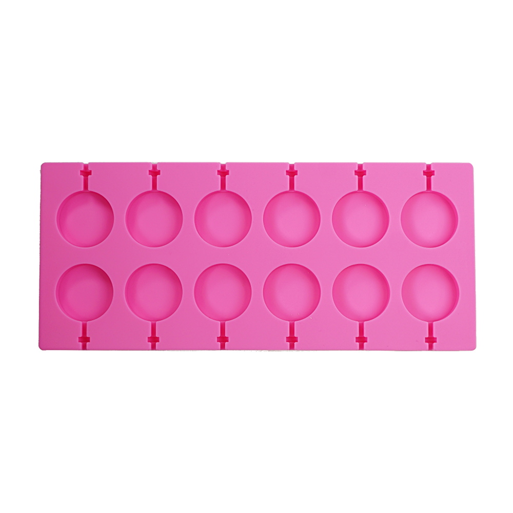 Silicone Mold Lollipop 12 Cavity 1 ct Artigee