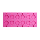 Silicone Mold Lollipop 12 Cavity 1 ct Artigee