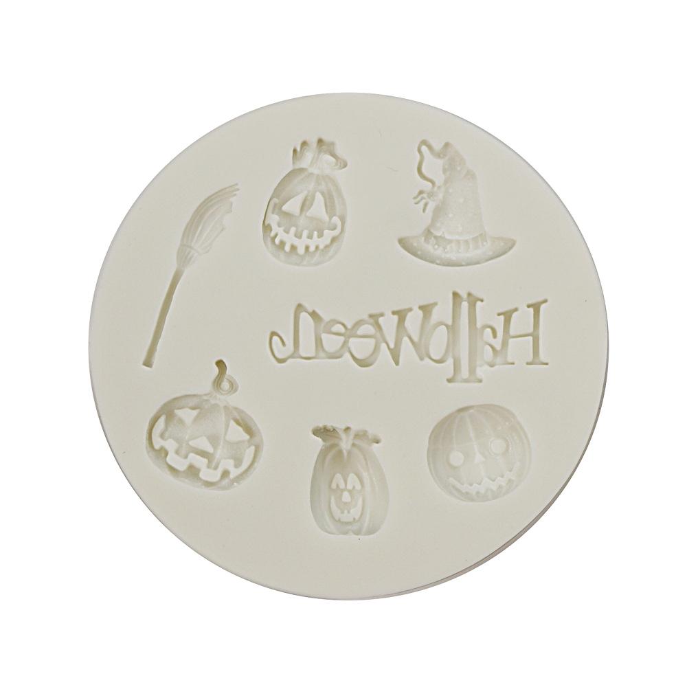 Silicone Mold Halloween 7 Cavity- 1 ct Artigee