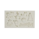 Moule Silicone Halloween 9 Cavités- 1 ct Artigee