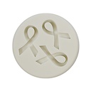 Silicone Mold Awareness Ribbon 3 Cavity - 1 ct Artigee