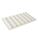 Moule à Mousse Silicone Petite Demi Boule 35 Cavité 1 ct Artigee