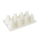 Moule Mousse Silicone Pine Cone 8 Cavité 1 ct Artigee