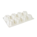 Moule Mousse Silicone Bundt 8 Cavité 1 ct Artigee