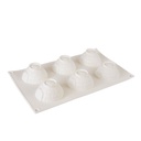 Moule Mousse Silicone Igloo 6 Cavités 1 ct Artigee