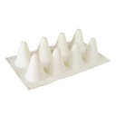 Moule à Mousse Silicone Arbre 8 Cavités 1 ct Artigee