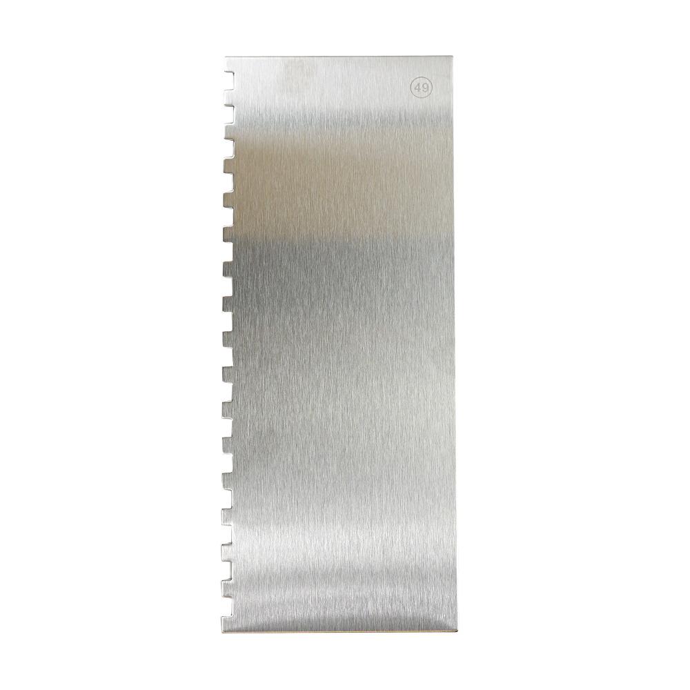 Stripe Edge Cake Scraper Large 1 ct Artigee