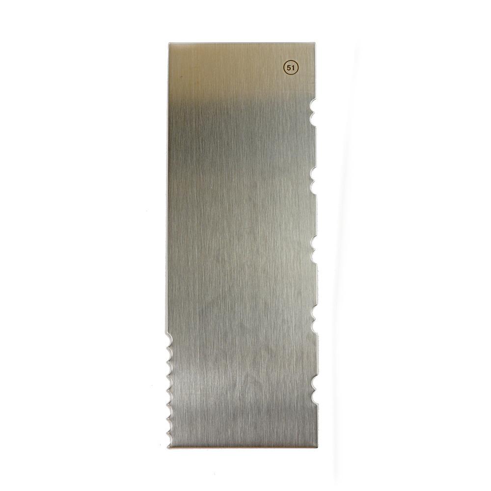Pinstripe Double Edge Cake Scraper- 1 ct Artigee
