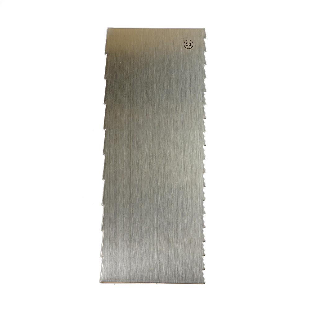 Jagged Double Edge Cake Scraper - 1 ct Artigee