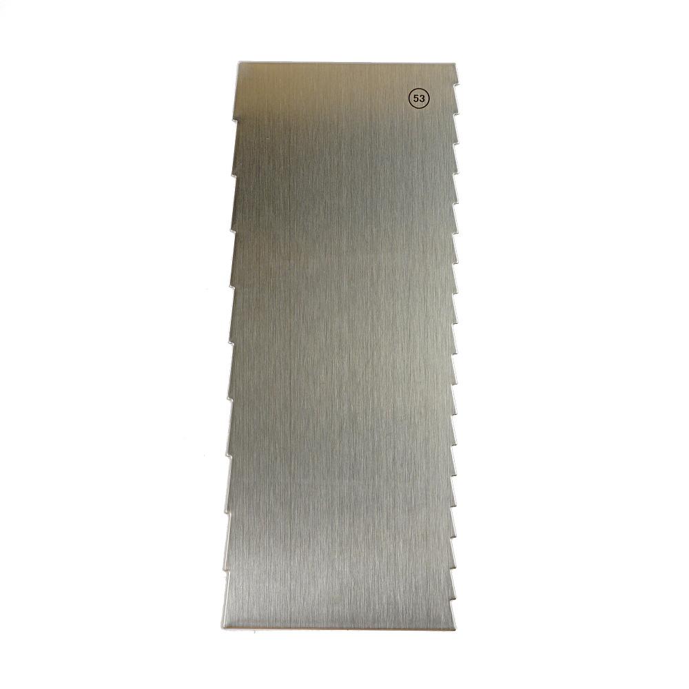 Jagged Double Edge Cake Scraper- 1 ct Artigee