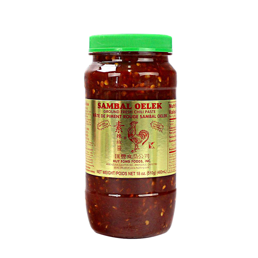 Pâte de piment (Sambal Oelek) 18 oz Huy Fong Foods