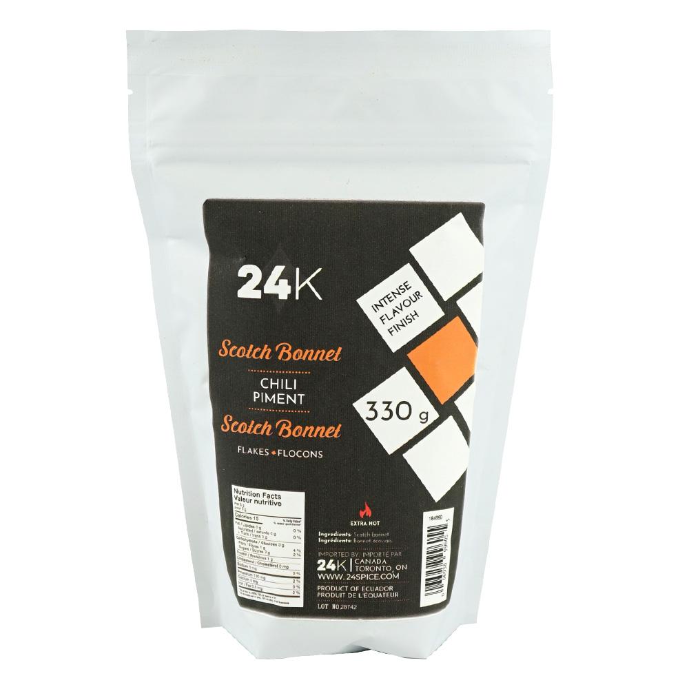 Flocons de piment Scotch Bonnet- 330 g 24K