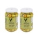 Olives vertes farcies au piment 2 x 370 ml Viniteau