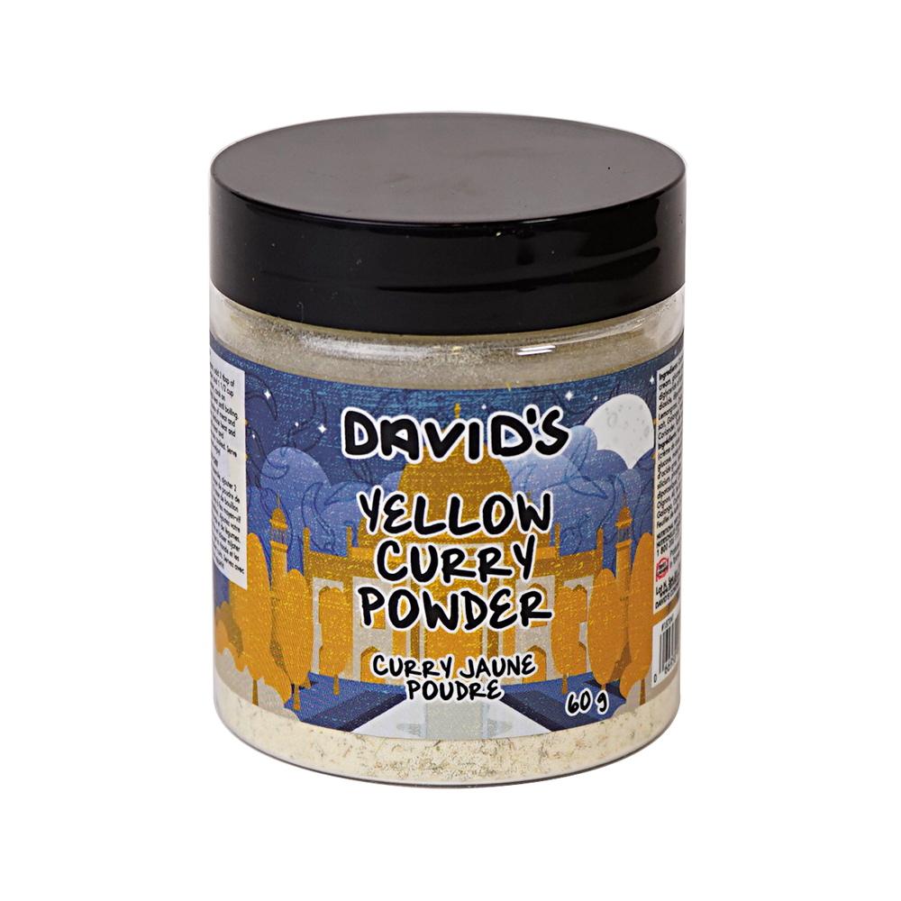 Poudre de curry jaune- 60 g Davids