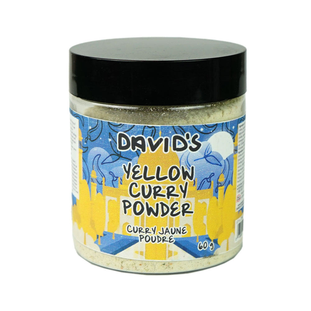 Poudre de curry jaune- 60 g Davids