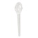 Plastic Spoons Clear 10.5cm 100 pc Artigee