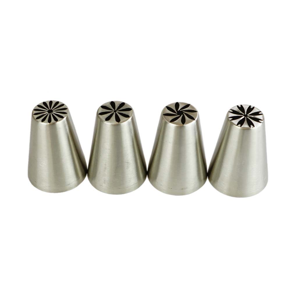 Piping Nozzles- Russian Set 4pc Artigee