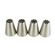 Piping Nozzles Russian Set 4pc Artigee