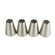 Piping Nozzles- Russian Set 4pc Artigee