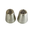 Piping Nozzles Christmas 2pc Set Artigee