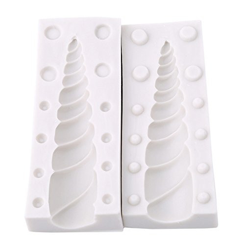 Moule en silicone Corne de Licorne 2pc- 1 ct Artigee