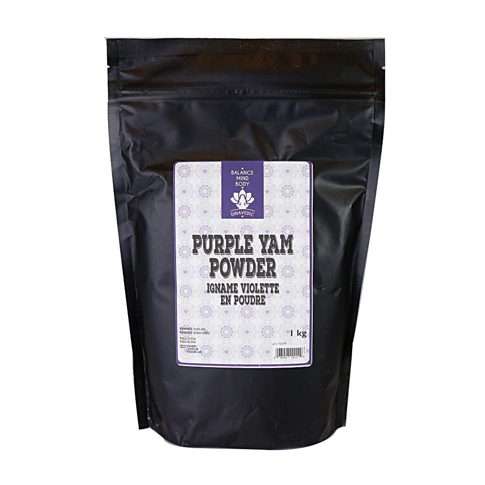 Poudre d'igname violette 1 kg Dinavedic