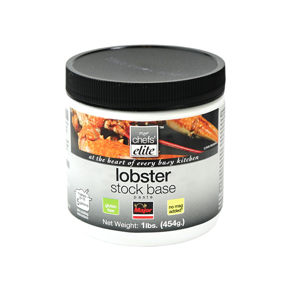 Lobster Base Paste Gluten Free 454 g Major