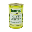 Olive Manzanilla Green Pitted Tin 4.25 L Barral