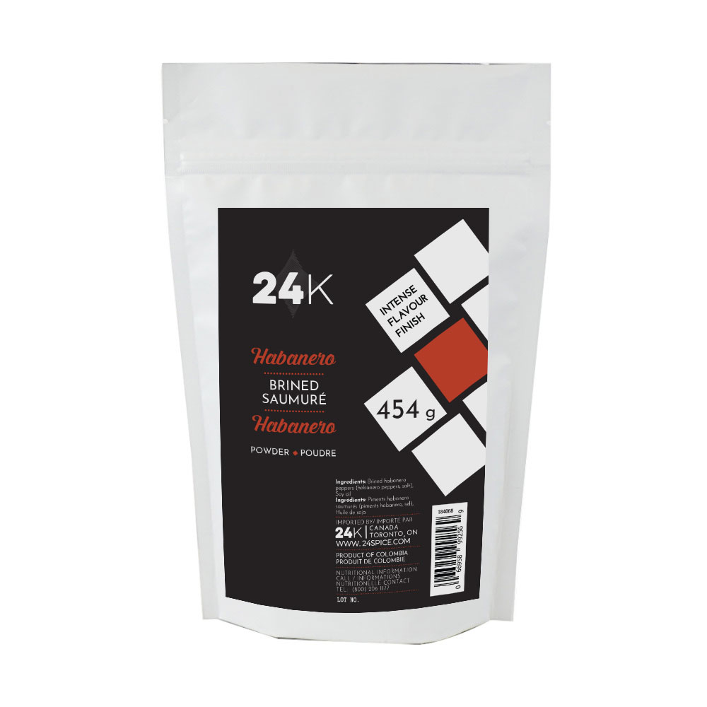 Poudre de Habanero saumurée 454 g 24K