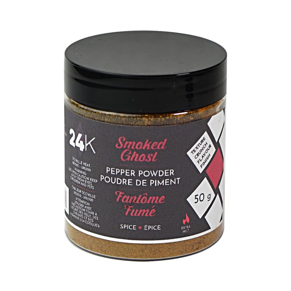 Smoked Ghost Pepper Powder- 50 g 24K