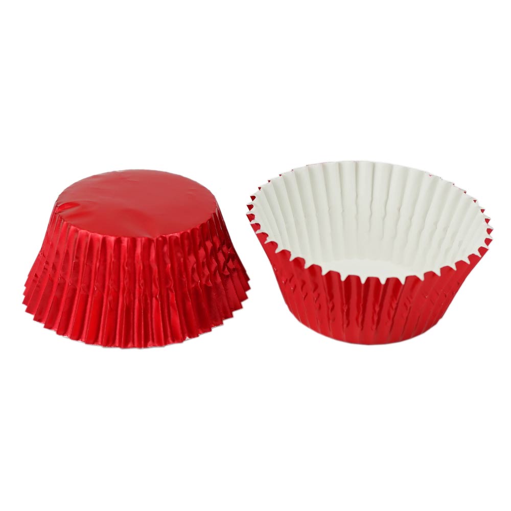 Cupcake Foil Liners Red 5cm 100 pc Artigee