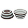 Doublures en papier pour cupcakes Circle Stripe Brown 5cm 100 pc Artigee