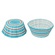 Cupcake Paper Liners Circle Stripe Blue 5cm 100 pc Artigee