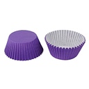 Doublures en papier pour cupcakes Purple 5cm 100 pc Artigee