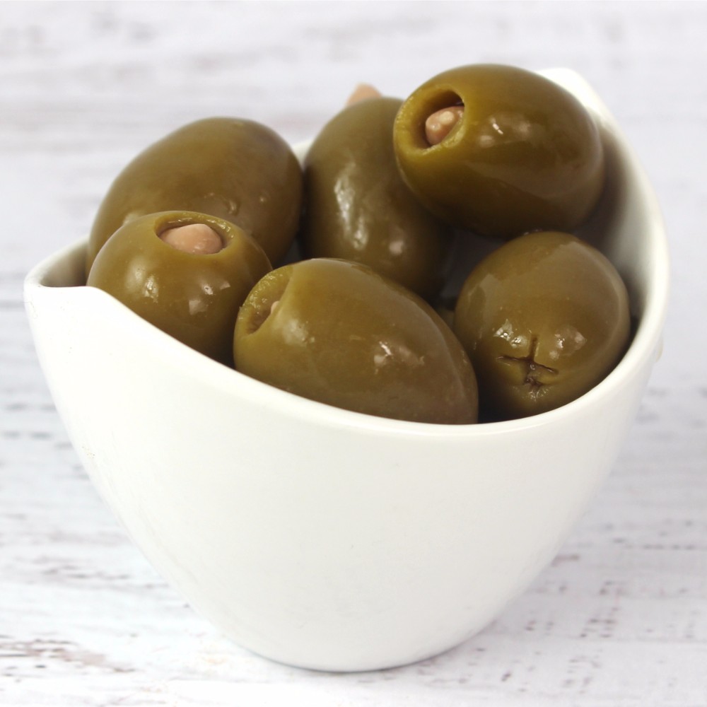 Green Olives Stuffed with Almond 1.89 L Royal Command
