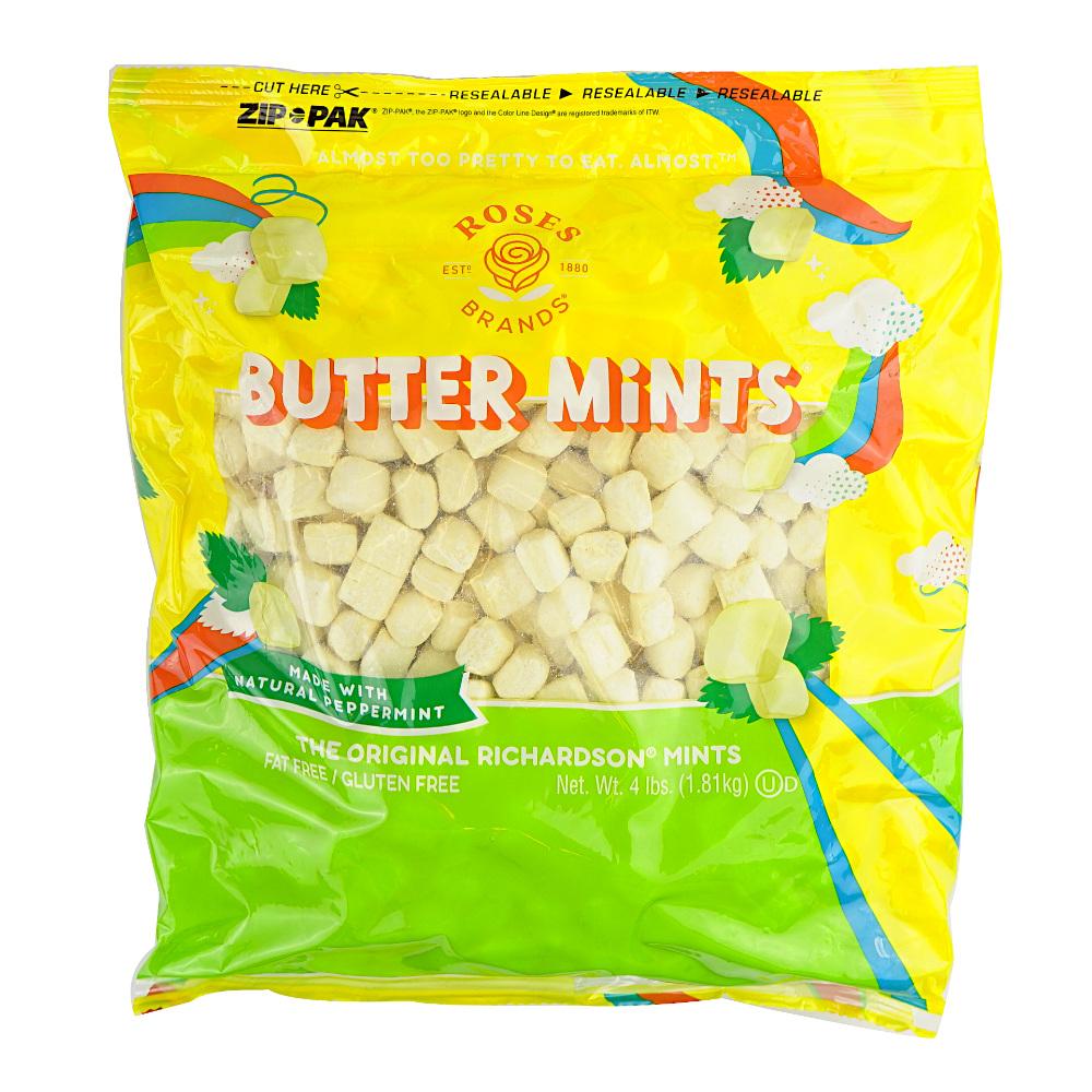 Butter Mints Yellow 4 lbs Rose