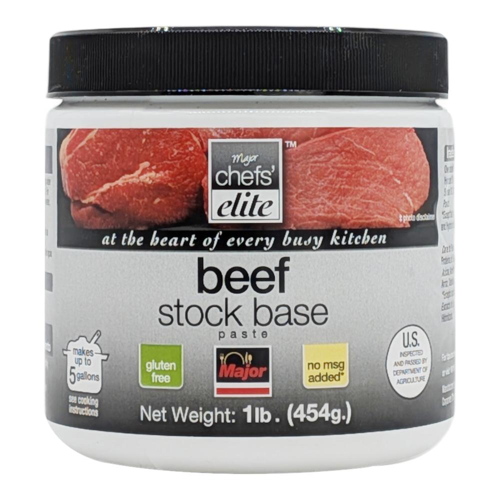 Beef Stock Base Paste Gluten Free 454 g Major
