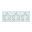 Moule en silicone dentelle feuille d'érable 1 pc Artigee