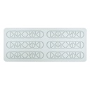 Moule Silicone Eclair Géométrique 6 Cavités 1 pc Artigee